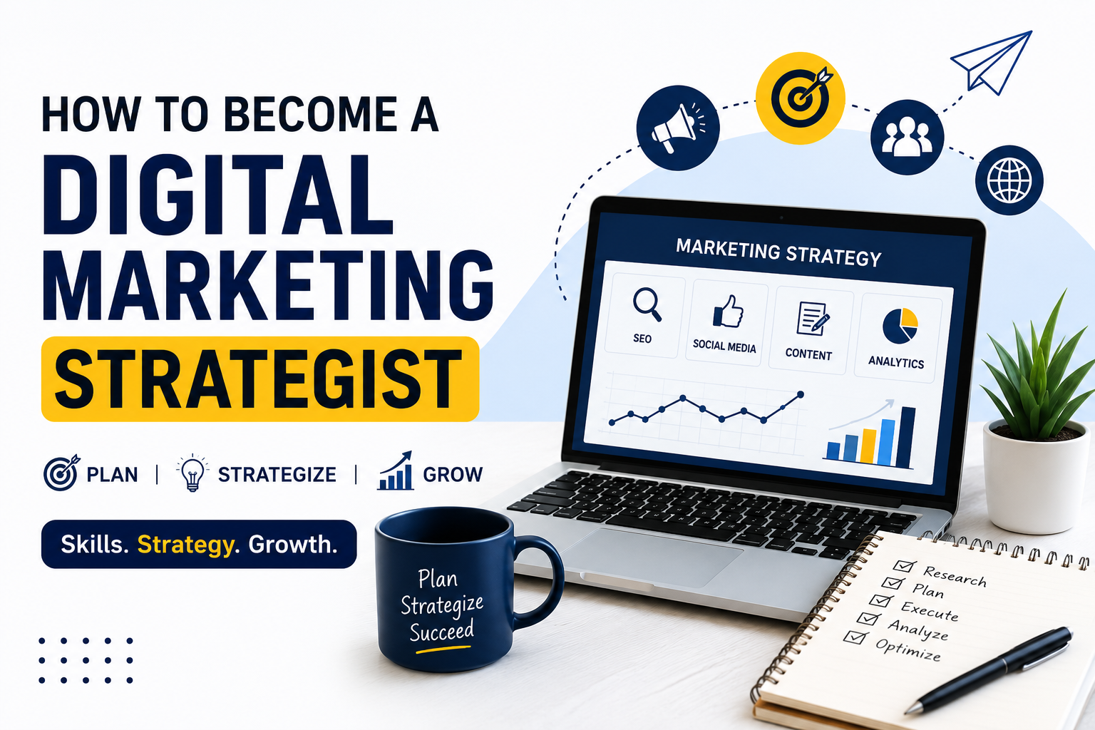 How to Become a Digital Marketing Strategist: A Complete Beginner’s Guide (2026)